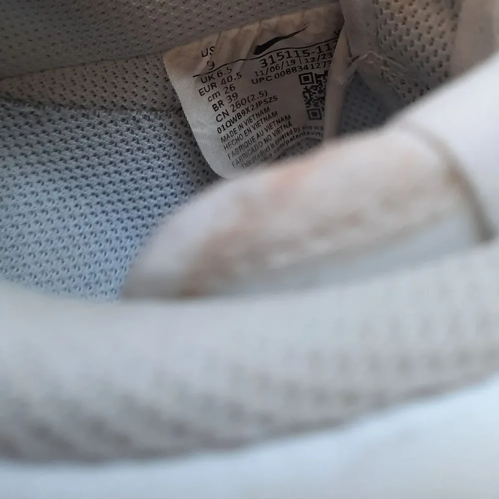 Nike White Mesh Sneakers